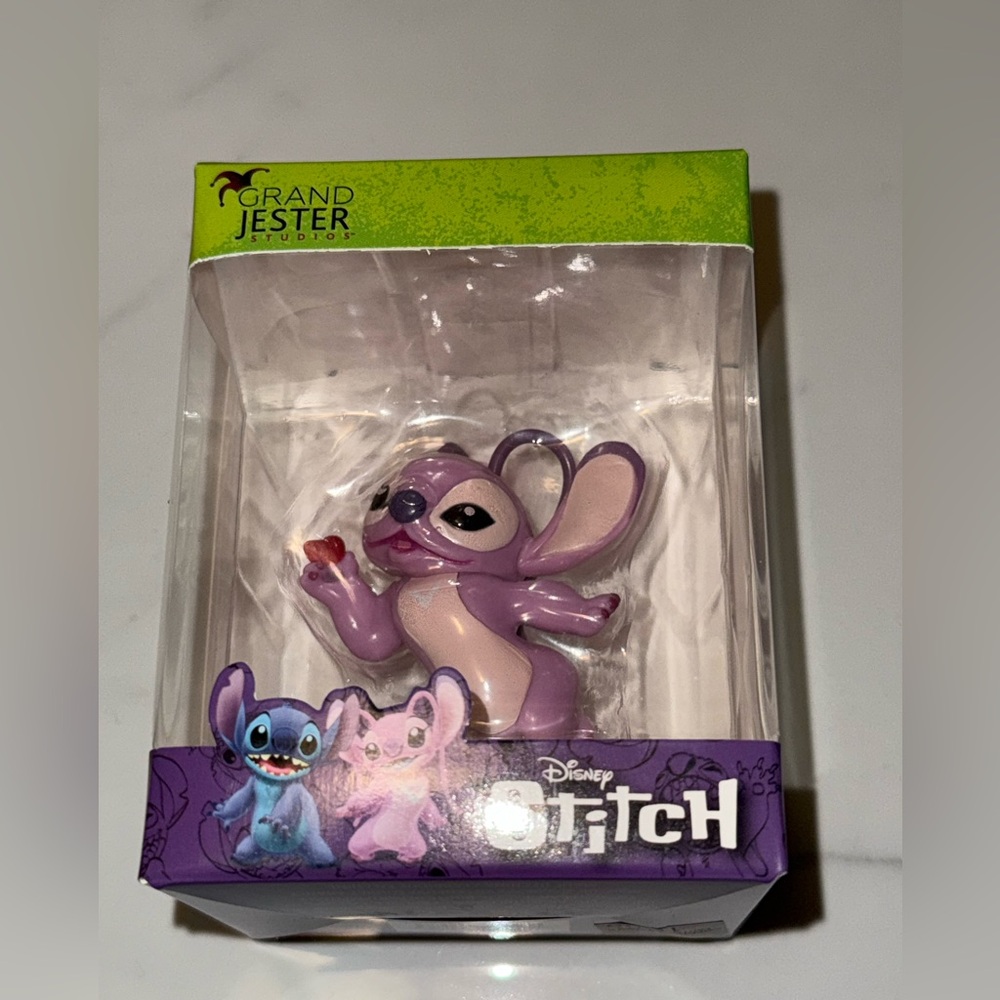 disney stitch “angel” mini figure new